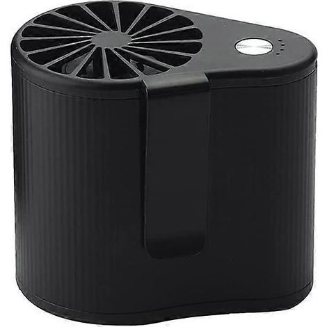 Tragbarer Ventilator zum Umhängen, wiederaufladbarer Sportventilator mit 3 Geschwindigkeitsstufen, freihändig bedienbar. (1/4)
