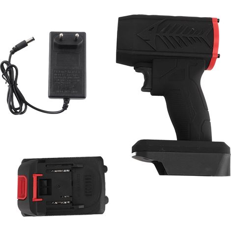 Ortviai Soplador de Hojas Inalámbrico, Motor Sin Escobillas 150000 RPM, Batería 16000mAh – Ideal para Garaje y Coche (1/5)