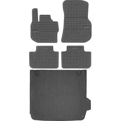 BMW X4 G02 SUV da aprile 2018 SET - tappetini in gomma per auto + tappetino per bagagliaio (1/5)