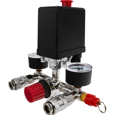 Interruptor de presión para compresor de 8 BAR con regulación de presión KD2176
