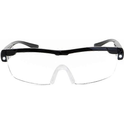 Lunettes de lecture design avec loupe intégrée et lampe LED intégrée, monture de lunettes de lecture 40JE (1/5)