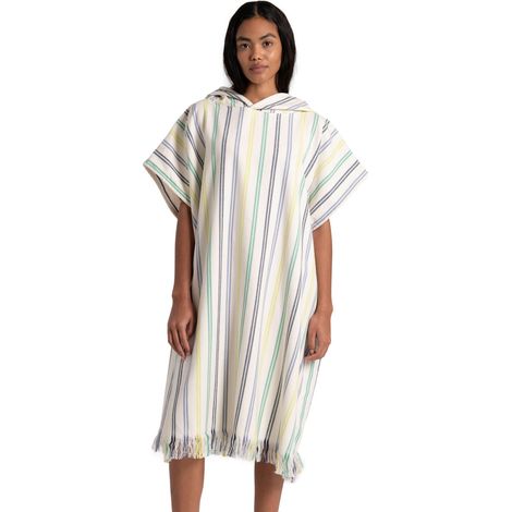 Poncho cambiante con cappuccio Arena color burro - verde tenue 007461/100 Taglia UNICA (1/5)