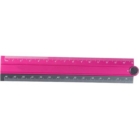 Règle métallique pliable et multifonctionnelle avec échelle (1/5)