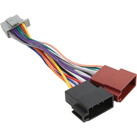 Adaptateur Connecteur ISO Faisceau Radio Voiture pour Autoradio Alpine Câble Stéréo (1/5)