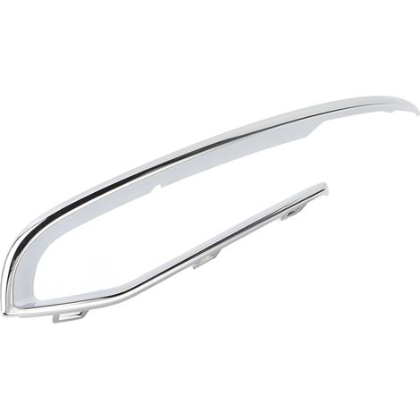Moulure de calandre de pare-chocs avant en alliage chromé étanche, garniture de grille de feu antibrouillard de remplacement pour 528i 535d 550i gauche 51117331769 (1/5)