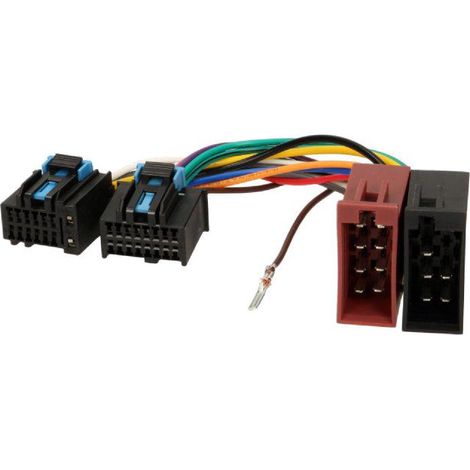 Fiche Autoradio AVI150 30PIN vers ISO compatible avec Chevrolet