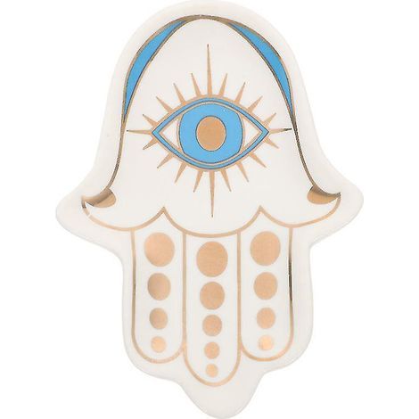 1 plateau à bijoux en céramique blanche (1/3)