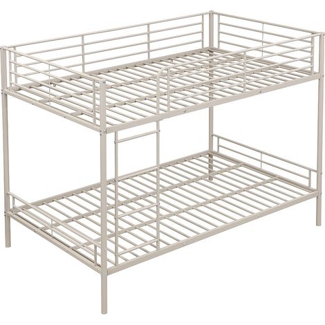 Lits superposés - 2 x 120 x 190 cm - Beige - DUOTIS II