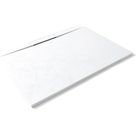 Mineralguss-Duschwanne extra flach LYRA WEISS 70x140cm