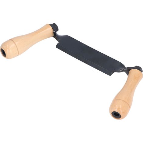 Gerader Rindenschaber, manueller Stahlschaber für Holz und Metall, 20 cm (8 Zoll) Klinge, Holzbearbeitungswerkzeug mit Polsterung