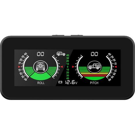 M50 GPS Inclinomètre Numérique Compteur de Vitesse HUD de Voiture Compteur de Pente avec Alarme de Survitesse Boussole pour tous les Véhicule Tout-terrain, SUV DC5-30V (1/5)