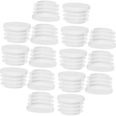 60 Bouchons ronds pour tubes métalliques, en polypropylène, couleur (1/5)