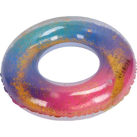 Bouées de natation colorées, à paillettes épaisses, pour piscine (1/5)