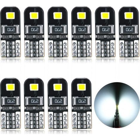 T10 LED CANBUS 12V Weiß Nicht polarisiert Design W5W Keil Innenraumleuchte Kennzeichenbeleuchtung (1/5)