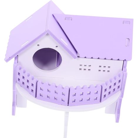 Haus für Hamster, Rennmäuse, Schweine, Kleintierunterkunft, Dekoration, Versteck für Hamster (1/5)