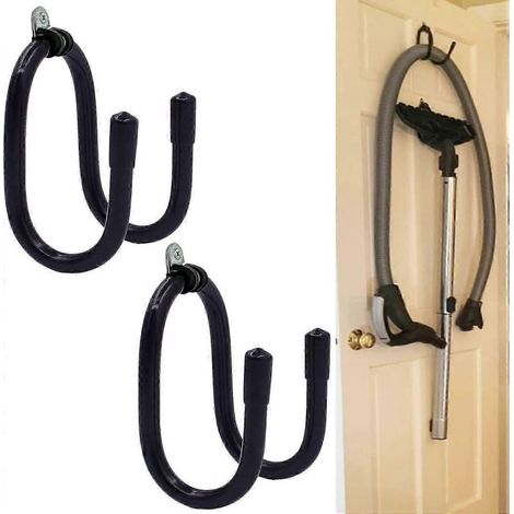 Deux supports muraux pour têtes d'aspirateur, pour un rangement compact et un gain de place. (1/5)
