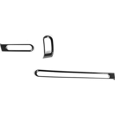 Ein Satz Zierrahmen für die Lüftungsschlitze von 25 BMW Mini Cooper S F66 F67 Modellen mit Linkslenkung. (1/4)