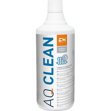AQ CLEAN - Limpiador de Suciedad en Sistemas de Calefacción 1 Litro  Bricoprofesional