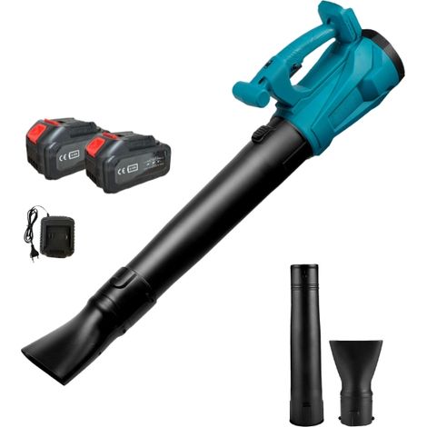 Soffiatore a Batteria Professionale Soffiatore per Foglie 2 Batterie 6 Velocita' (1/5)