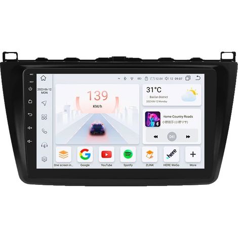 Radio para coche, pantalla de 9 pulgadas, sistema operativo Android 13, S1-4G 8-Core-4G 32GB (1/2)