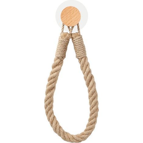 Handtuchhalter oder Toilettenpapierrollenhalter ohne Nägel, Seilhalter, Badezimmeraccessoire