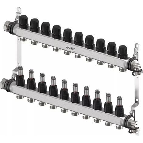 Uponor Vario S Verteiler FM 10xG3/4 Euro - G1, 1140841