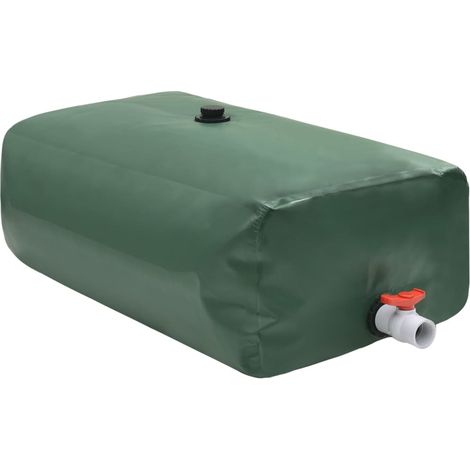 Wassertank mit Wasserhahn Faltbar 1000 L PVC
