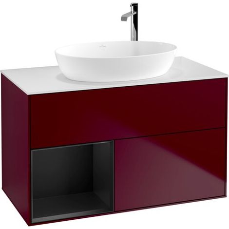 Villeroy & Boch F891PDHB Meuble sous-lavabo Finion F89 (1/2)