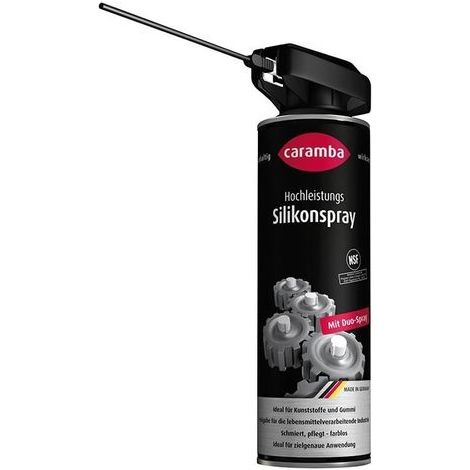 Spray de silicone haute performance incolore NSF H2 500 ml en spray Duo-Spray