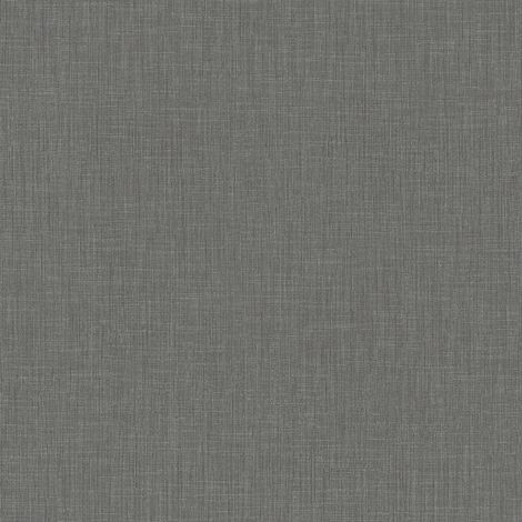 BRICOFLOR Papier peint uni Papier peint intissé Gris - 10,05 x 0,53 m (1/5)