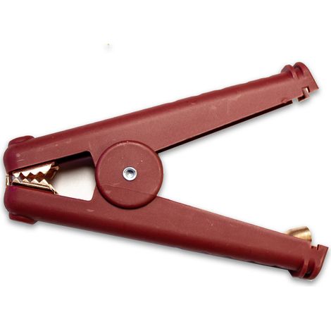 Mueller Electric BU-102BK-2 Krokodilzange rot 165 mm