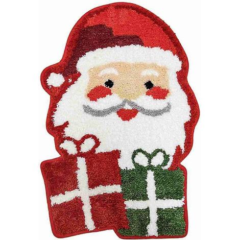 Weihnachtsbadematte, Weihnachtsmann-Badematte (Farbfoto) (1/5)