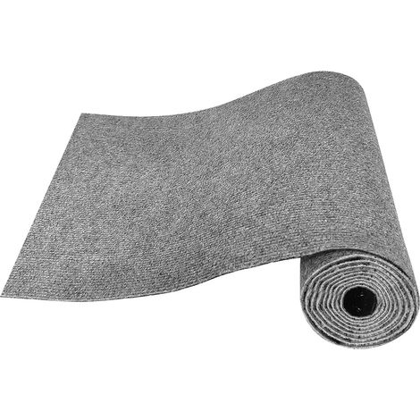 Alfombrilla rascador autoadhesiva para gatos, resistente a los arañazos, ideal para sofás, muebles, puertas y paredes, 30 x 100 cm (gris claro). (1/4)