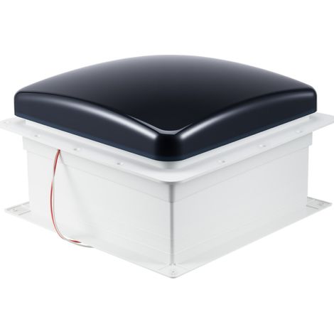 Mophorn Wohnmobil-Dachventilator, 12 V, 10-stufiger Lüfter mit Fernbedienung, Gleichstrommotor, elektrischer Deckel, geeignet für 35,6 x 35,6 cm Dachöffnungen