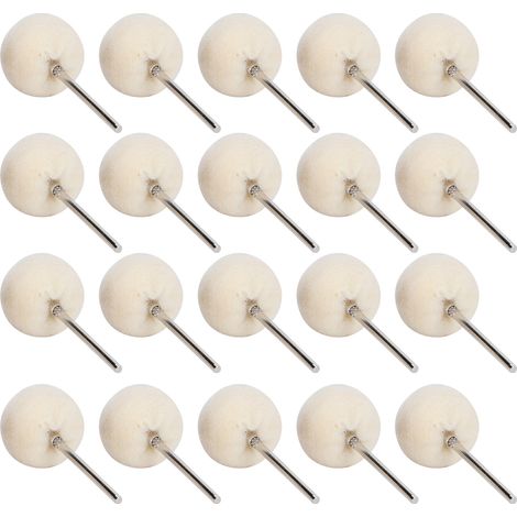 20 disques de polissage abrasifs pour meuleuse, accessoires bijoux et métaux - lot complet (1/5)