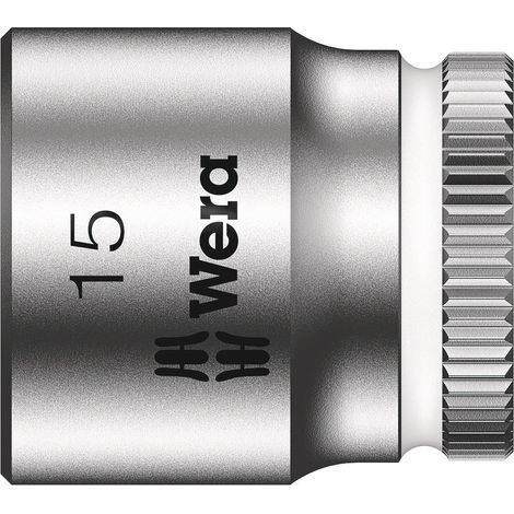 Wera Douille Zyklop à emmanchement 1/4" 8790 HMA, 15 mm - 05003499001 (1/4)
