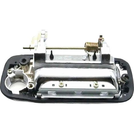 Satz mit 4 Außentürgriffen für Land Cruiser 80, versilbert. (1/5)