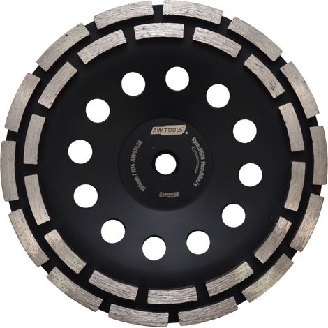 Disco da molatura awtools diamond grinding disc 180 mm m14
