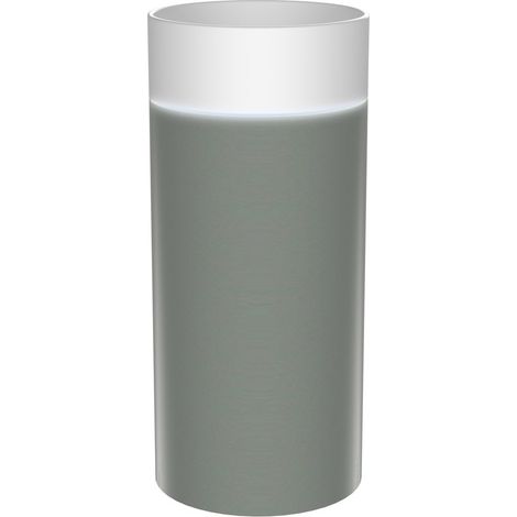 OASIS Lavabo sur pied en céramique ø 40x89cm, Verde (1/4)
