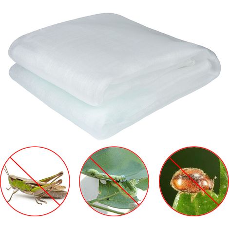 Malla de protección para plantas – protección contra insectos y rayos UV – 200 x 150 cm / 200 x 300 cm, PE + protección UV – 1 unidad (1/5)