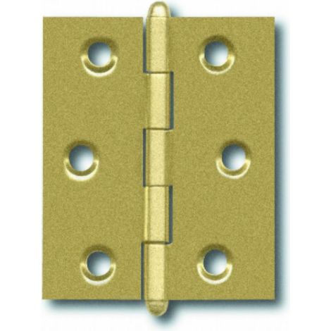 FPLUS bisagra latonada 25x25 24 ud. , Bisagra hierro latonado estampada 25x25x0.8
Cantos cuadrados.
Ref.20720100