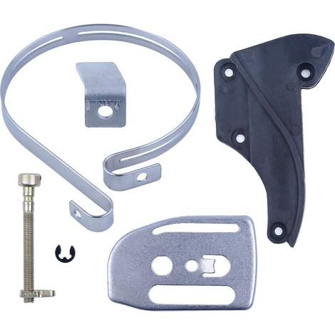 Couvercle de frein à bande de pince de tension de chaîne de barre pour tronçonneuses à essence Husqvarna 36 41 136 137 142 de remplacement (1/5)