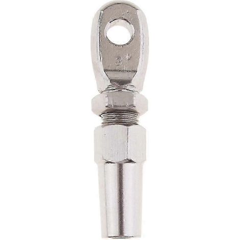Cosse à œillet sans sertissage en acier inoxydable 316 marin pour câble métallique de 2,5 mm (1/5)