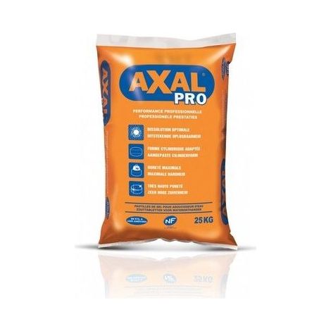 Sel pour adoucisseur eau sac 25kg AXAL PRO