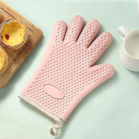 Gants de cuisine en silicone pour fumoir - Gants de barbecue extrêmement résistants à la chaleur - Utilisation possible avec Waterpro (1/5)