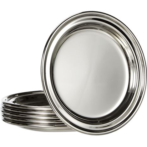 Dessous de verre en acier inoxydable (1/5)