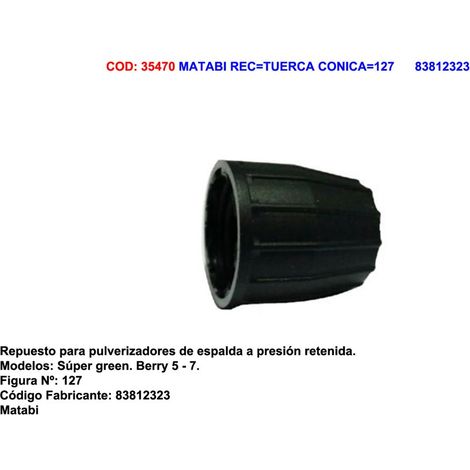 Matabi Rectangulaire Conique 127 83812323