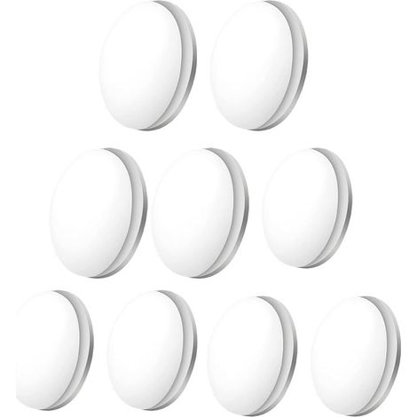 Pesas para cortina de ducha, paquete de 10, blancas, magnéticas, impermeables y reforzadas, con clips para cortina de ducha de baño. (1/5)
