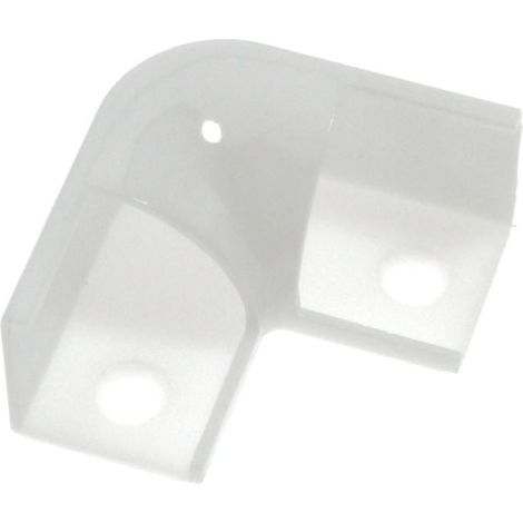 IluminaShop - Conector PC 90º para Perfil de Esquina (1/2)