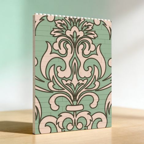Cadre cadeau romantique en blocs, anniversaire (1/5)